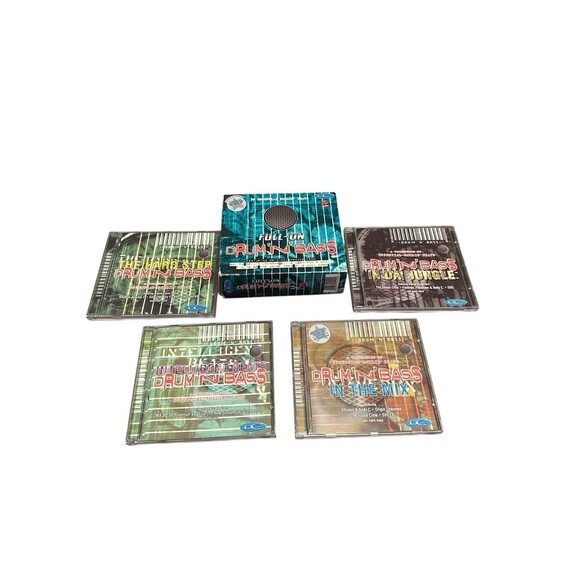 Full-On Drum 'N' Bass 36 Essential Rollin' Beats - 1997 4 x CD Box Set Used - Picture 1 of 12